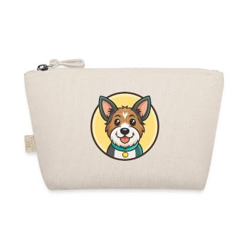 Möwe Terrier Hund Rasse Cartoon Kawaii Clipart Haustier - Bio-Täschchen - Natur - Vorne