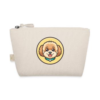 Maltipoo Hunderasse Bunte Karikatur Kawaii Clipart - Bio-Täschchen - Natur - Vorne