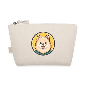 Japanische Spitz Hunderasse Cartoon Kawaii Clipart - Bio-Täschchen - Natur - Vorne