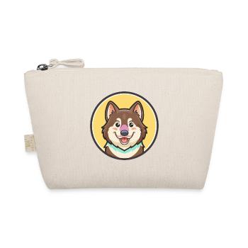Greenland Dog Breed Cartoon Kawaii Clipart Animal - Organic Pouch - nature - Front
