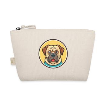 Kurdische Dogge Hunderasse Cartoon Kawaii Clipart - Bio-Täschchen - Natur - Vorne
