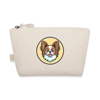 Papillon Chien Race Coloré Dessin Animé Kawaii Clipart - Trousse biologique - nature - Devant