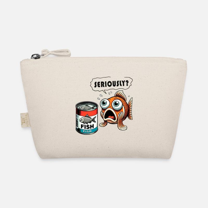Design amusant de poisson en conserve Trousse biologique