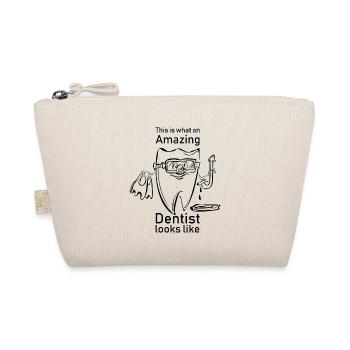 Drôle de dicton comme cadeau pour le dentiste. - Trousse biologique - nature - Devant