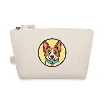 Rajapalayam Dog Breed Funny Cartoon Kawaii Clipart - Organic Pouch - nature - Front