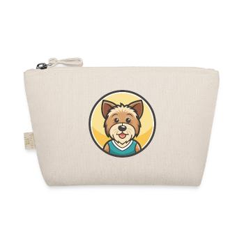 Sportlich Lucas Terrier Hunderasse Cartoon Kawaii - Bio-Täschchen - Natur - Vorne