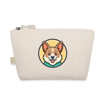 Taigan Dog Breed Cartoon Kawaii Clipart Animal Pet - Organic Pouch - nature - Front