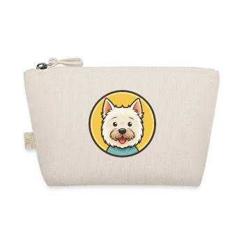 West Highland White Terrier Dog Breed Cartoon Pet - Organic Pouch - nature - Front