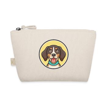 Transylvanian Hound Dog Breed Funny Cartoon Kawaii - Organic Pouch - nature - Front