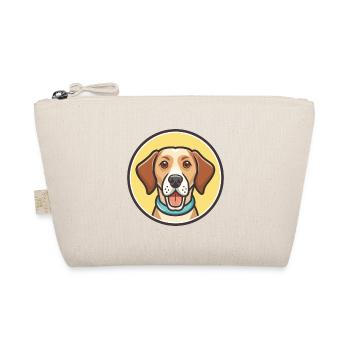 Treeing Cur Dog Breed Funny Cartoon Kawaii Clipart - Organic Pouch - nature - Front