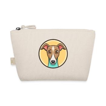 Whippet Hund Rasse Cartoon Figur Kawaii Clipart - Bio-Täschchen - Natur - Vorne