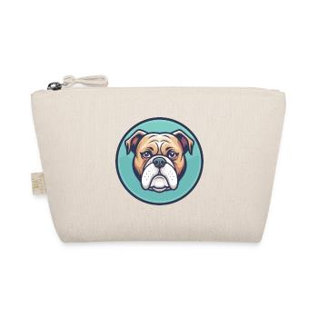 Alapaha Blue Blood Bulldog Dog Breed Funny Cartoon - Organic Pouch - nature - Front