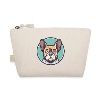 Braque Auvergne Dog Breed Cartoon Kawaii Clipart - Organic Pouch - nature - Front