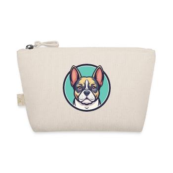 Ca De Bou Dog Breed Cartoon Kawaii Clipart Animal - Organic Pouch - nature - Front