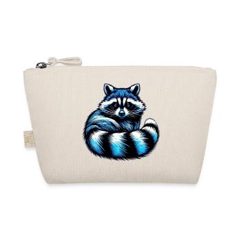 Raccoon - Organic Pouch - nature - Front