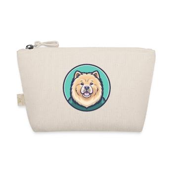 Chow Chow Hund Rasse Karikatur Kawaii Clipart Tier - Bio-Täschchen - Natur - Vorne