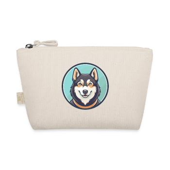 Chukotka Sled Dog Breed Cartoon Kawaii Clipart Pet - Organic Pouch - nature - Front