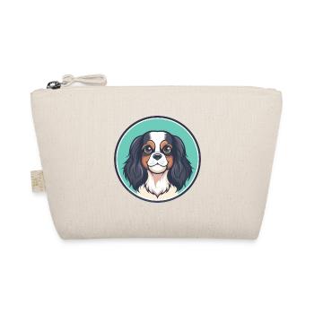 Englisch Spielzeug Spaniel Hund Rasse Lustig Karikatur Kawaii - Bio-Täschchen - Natur - Vorne