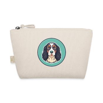 German Spaniel Dog Breed Cartoon Kawaii Clipart - Organic Pouch - nature - Front