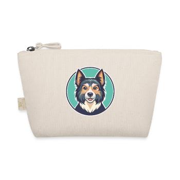 Gonczy Polski Dog Breed Cartoon Kawaii Clipart Pet - Organic Pouch - nature - Front