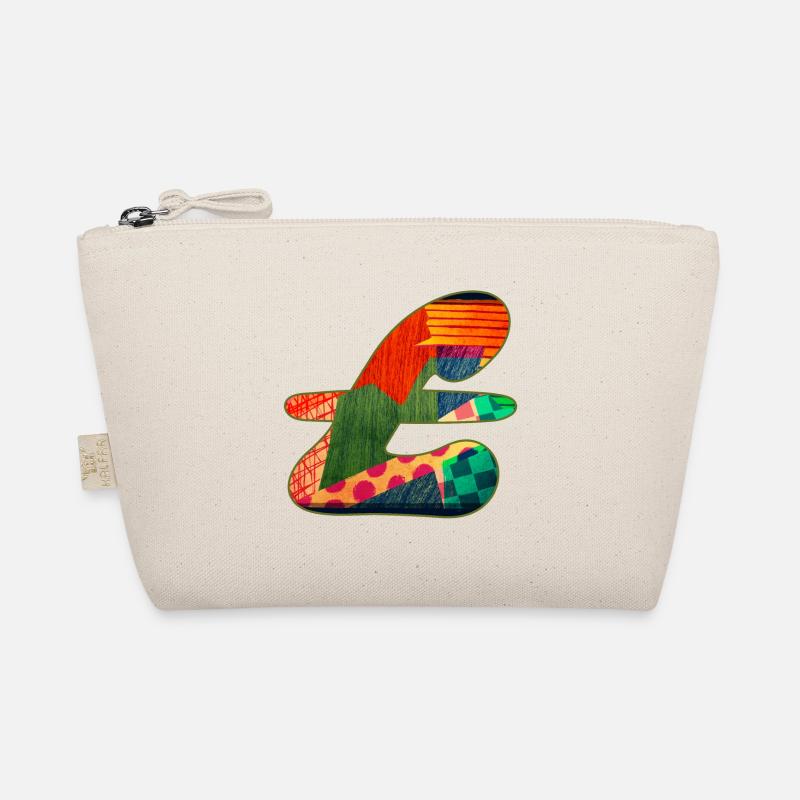 Abstract Pattern in Vivid Colors Organic Pouch