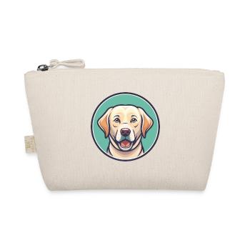 Labrador Retriever Hunderasse Karikatur Kawaii - Bio-Täschchen - Natur - Vorne