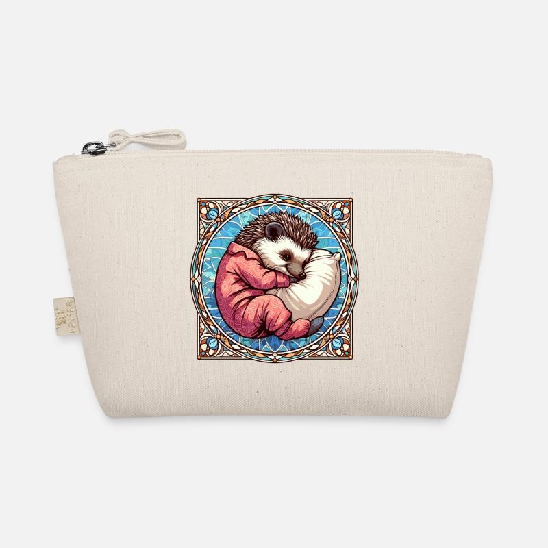 Igel Schlafen Leidenschaft Geschenk Bio-Täschchen