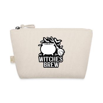 Witches Brew Halloween Spruch Zitat - Bio-Täschchen - Natur - Vorne
