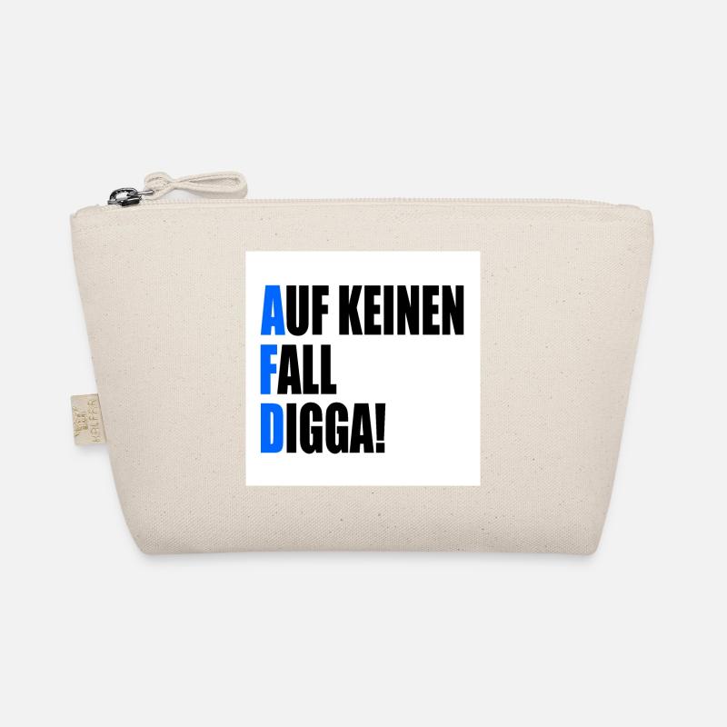 auf keinen fall digga - fuck afd Bio-Täschchen