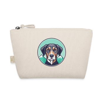 Mountain Cur Dog Breed Cartoon Kawaii Clipart Pet - Organic Pouch - nature - Front