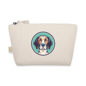 Old Spanish Pointer Dog Breed Funny Cartoon Kawaii - Organic Pouch - nature - Front