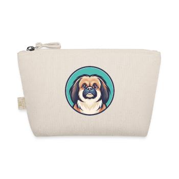 Chien pékinois race dessin animé Kawaii Clipart Animal - Trousse biologique - nature - Devant