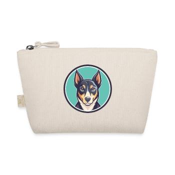 Rastreador Brasileiro Dog Breed Cartoon Kawaii Pet - Organic Pouch - nature - Front