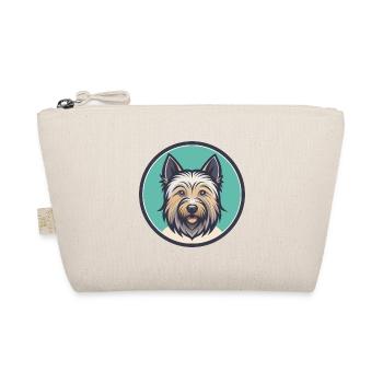 Skye Terrier Hund Rasse Cartoon Kawaii Clipart Haustier - Bio-Täschchen - Natur - Vorne