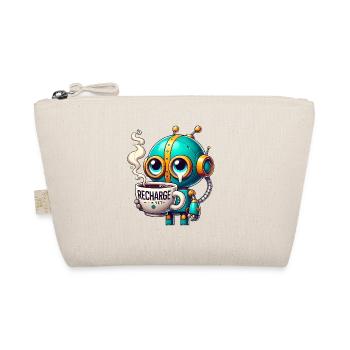 CoffeeFueled Robot Recharge Mode - Organic Pouch - nature - Front