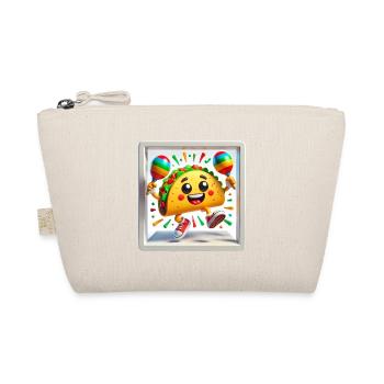Taco dansant avec maracas au design amusant - Trousse biologique - nature - Devant