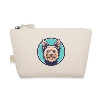 Yorkshire Terrier Dog Breed Cartoon Kawaii Clipart - Organic Pouch - nature - Front