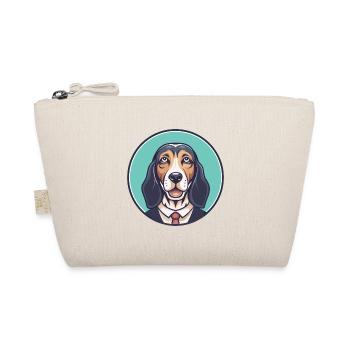 Transylvanian Hound Dog Breed Funny Cartoon Kawaii - Organic Pouch - nature - Front