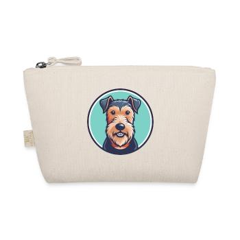Welsh Terrier Dog Breed Cartoon Kawaii Clipart Pet - Organic Pouch - nature - Front