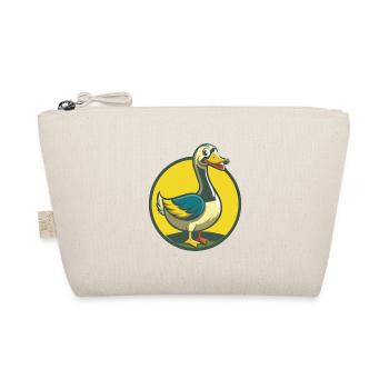 Goose Cute Kawaii Cartoon Clipart Pet Animal - Organic Pouch - nature - Front