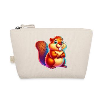 Beaver - Organic Pouch - nature - Front