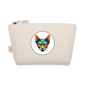 Peterbald Chat Race Dessin Animé Kawaii Animal Pet - Trousse biologique - nature - Devant