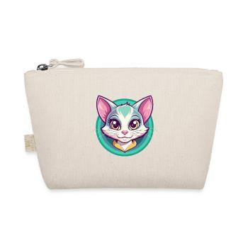 Bambino Cat Breed Cartoon Kawaii Animal Pet - Organic Pouch - nature - Front