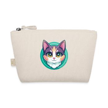 Verdünnte Kattunkatze Rasse Karikatur Kawaii Tier Haustier - Bio-Täschchen - Natur - Vorne