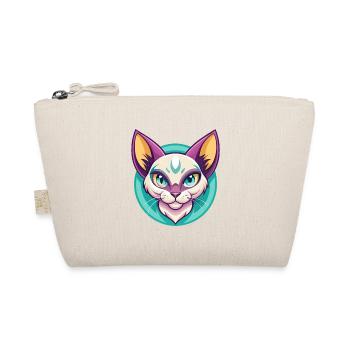 Khao Manee Chat Race Dessin Animé Kawaii Animal Pet - Trousse biologique - nature - Devant