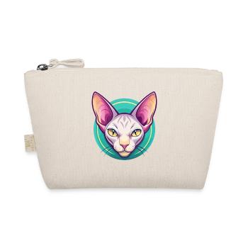 Peterbald Chat Race Dessin Animé Kawaii Animal Pet - Trousse biologique - nature - Devant