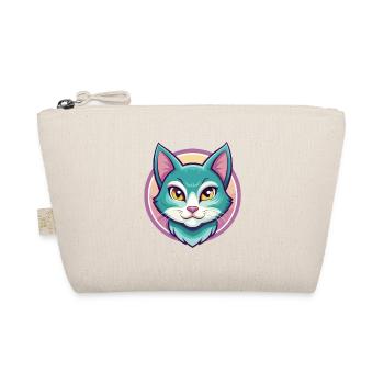 Chat bleu russe race dessin animé Kawaii Animal Pet - Trousse biologique - nature - Devant