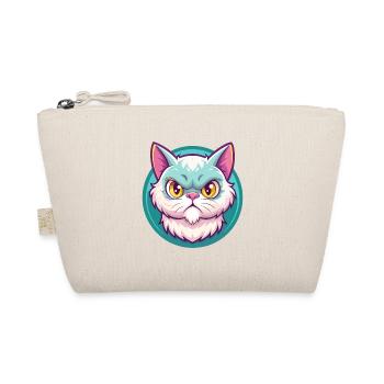 Selkirk Rex Katzenrasse Cartoon Kawaii Tier Haustier - Bio-Täschchen - Natur - Vorne