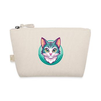 Domestic Cat Breed Cartoon Kawaii Animal Pet - Organic Pouch - nature - Front