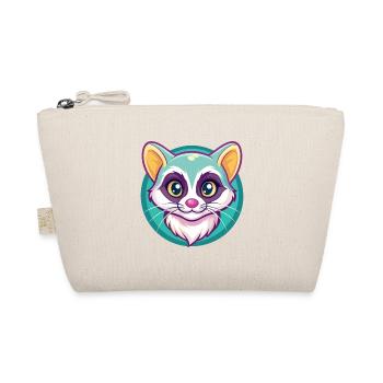 Ringtail américain chat race dessin animé Kawaii Animal - Trousse biologique - nature - Devant